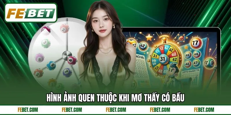 Hình ảnh quen thuộc khi mơ thấy có bầu