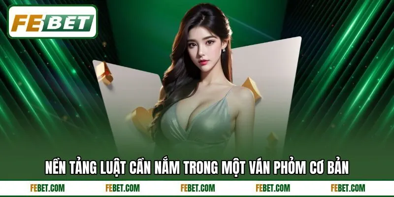 Nền tảng luật cần nắm trong một ván phỏm cơ bản